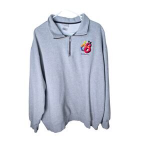 Walt Disney World 2008 Sweatshirt Pullover Zipper‎ XXL